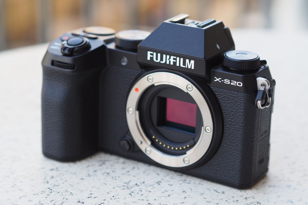 Fujifilm X-S20 sensor