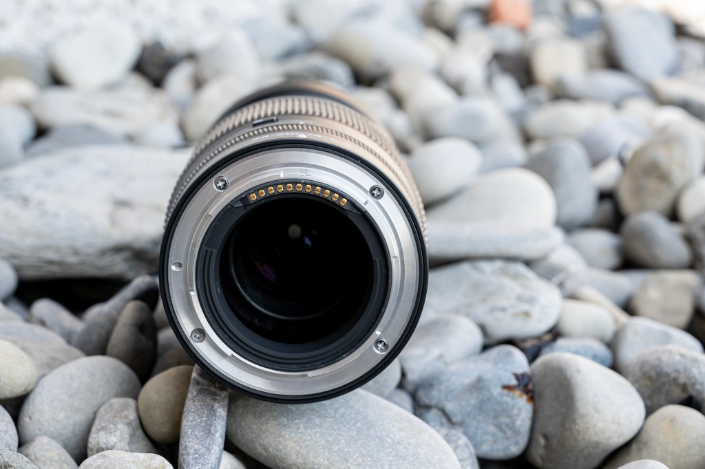 Nikon Nikkor Z 24-200mm f/4-6.3 VR lens back view