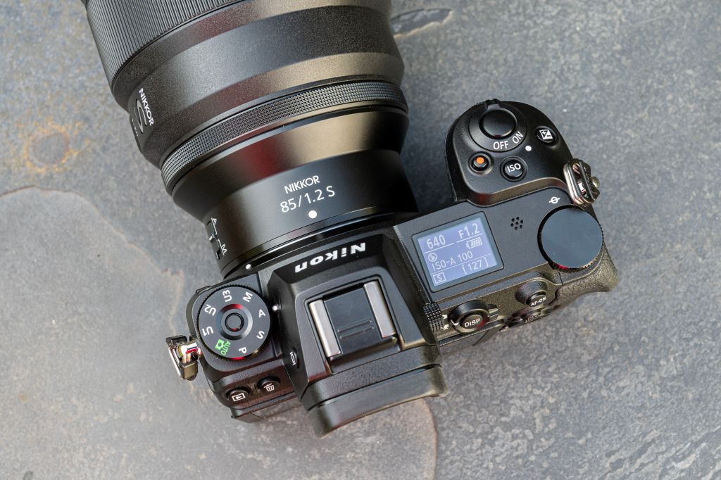Nikon Nikkor Z 85mm f1.2 lens. Photo by Amy Davies