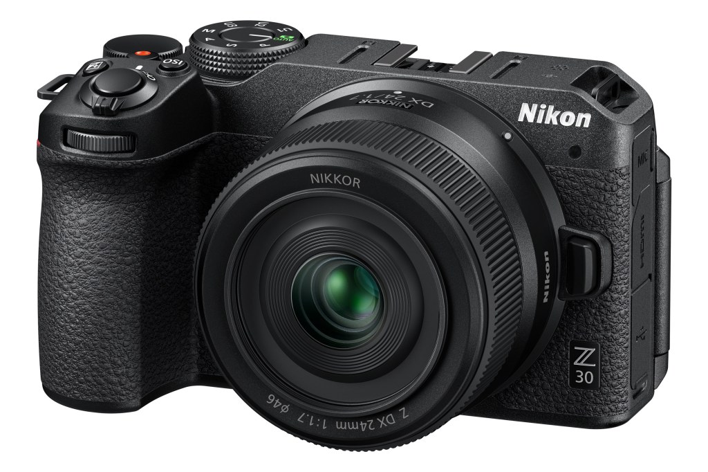 Nikon Nikkor Z 24mm f1.7 lens on the Nikon Z30