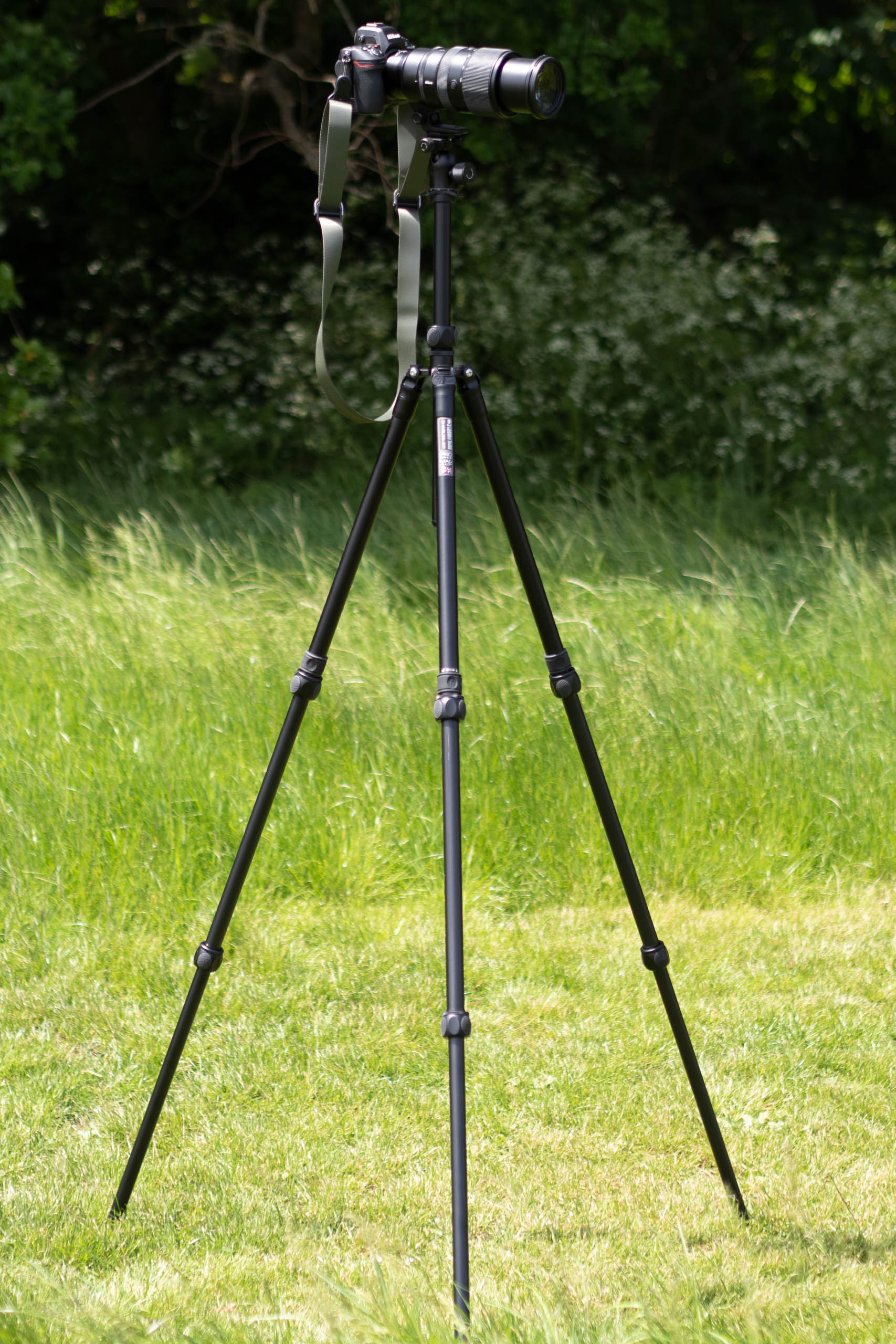 3 Legged Thing Treppiede in alluminio Pro 2.0 Charles Nero