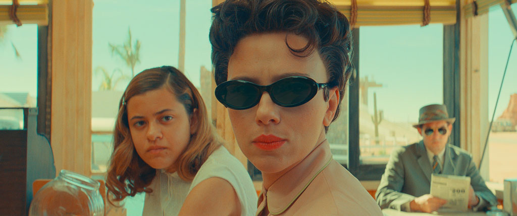 Wes Anderson's Asteroid City was shot on KODAK 35mm color/B&W film, Scarlett Johansson