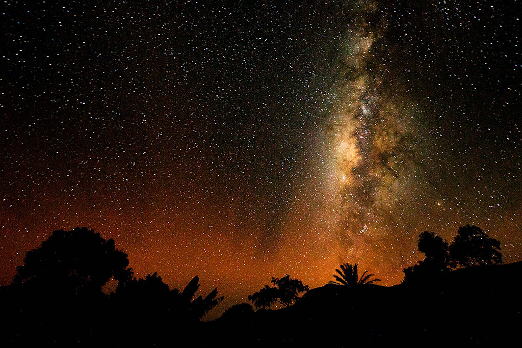 night sky photo in uganda 