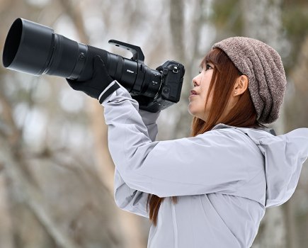 Nikon Z 180-600mm f/5.6-6.3 VR in use