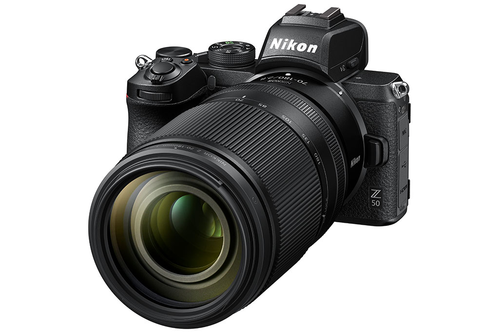 Nikon Z 70-180mm f/2.8 on Nikon Z 50
