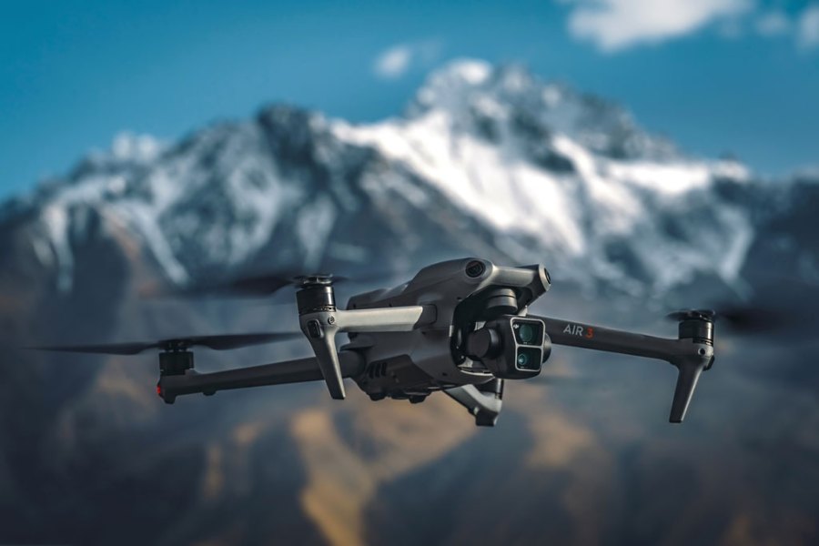 DJI Air 3 released, drone in flight