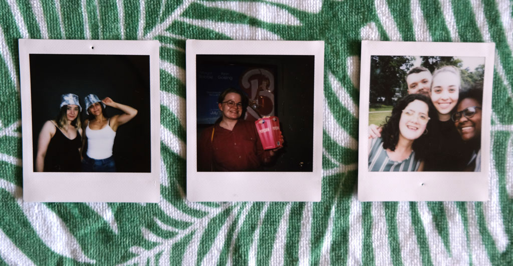 Photos taken with Instax SQ40, portrait photography