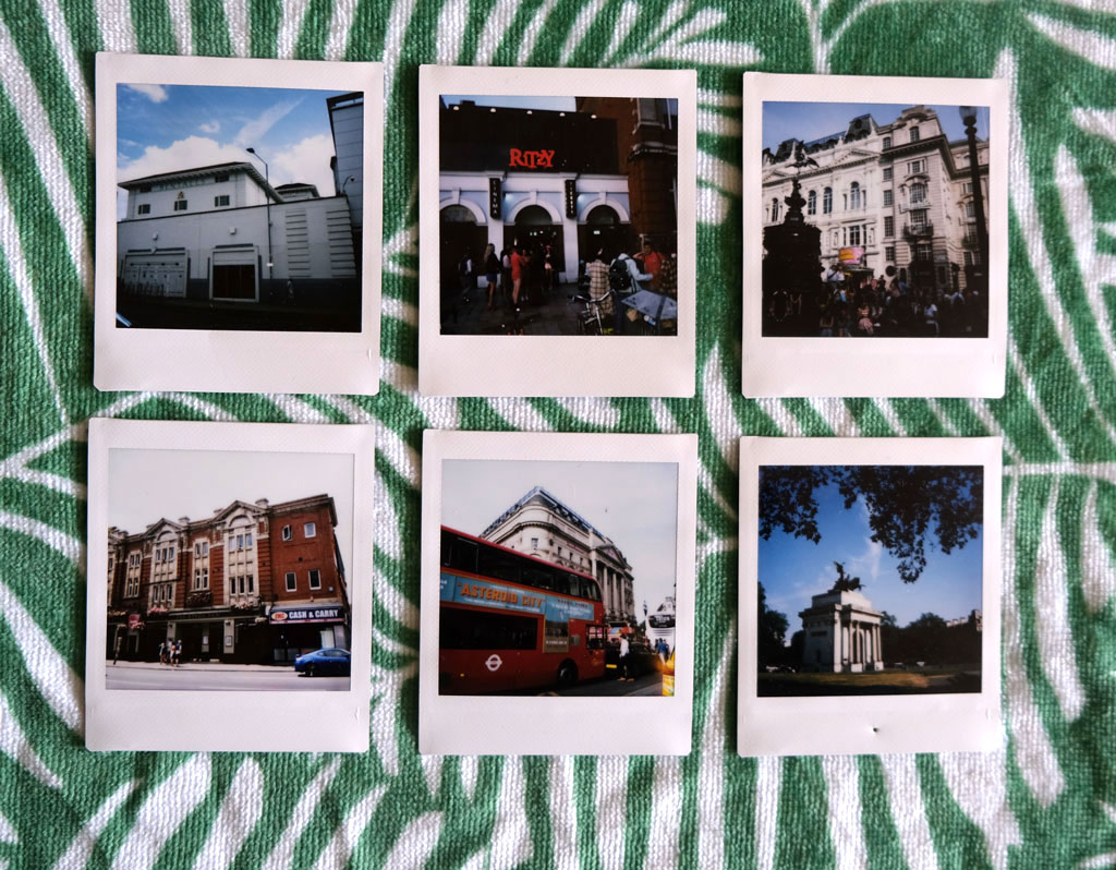 Photos taken with Instax SQ40, street photography
