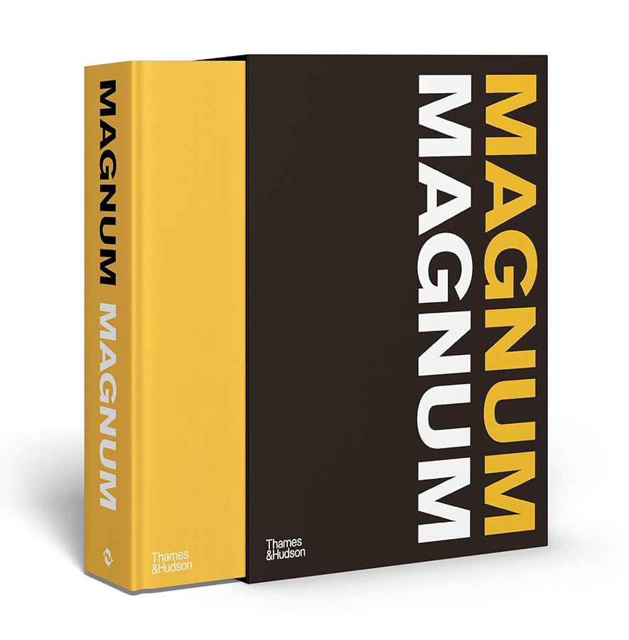 Magnum Magnum book cover (2023 edition) Edited by Brigitte Lardinois Foreword by Olivia Arthur 