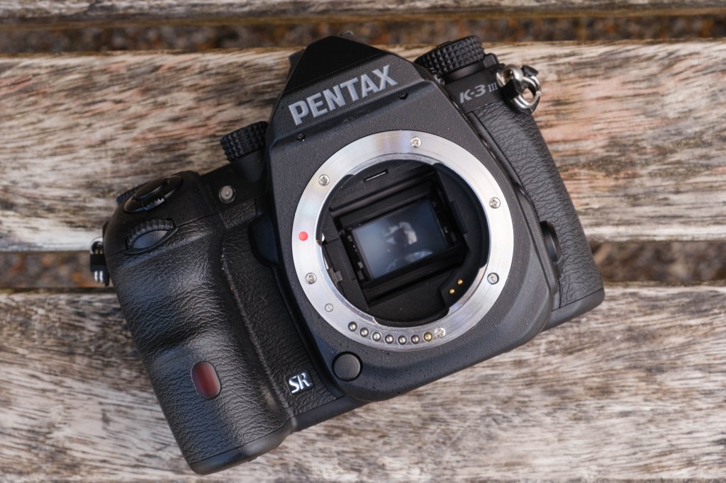 Pentax K-3 Mark III Monochrome lens mount