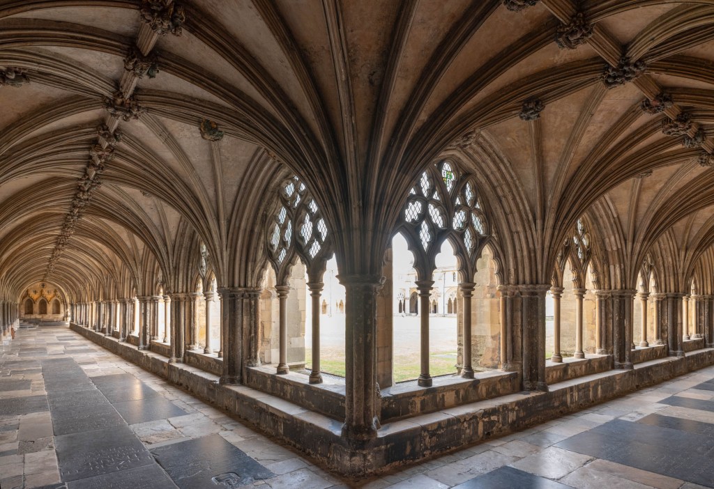 Nik Collection 6, Nik Perspective example. Ely cathedral cloisters