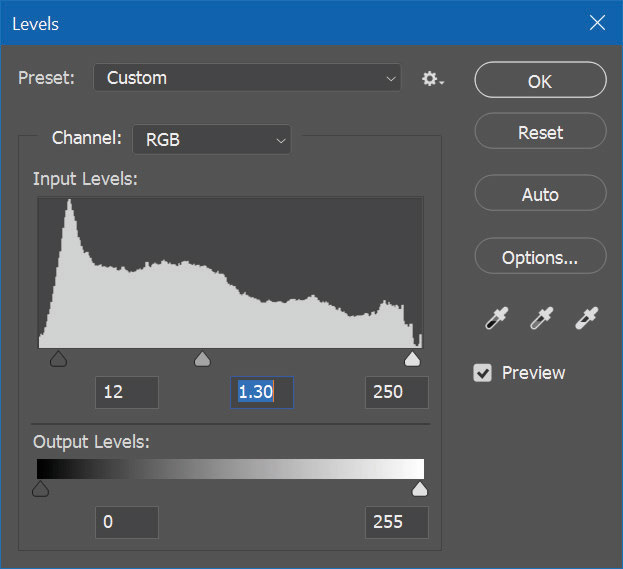 Reduce dynamic range