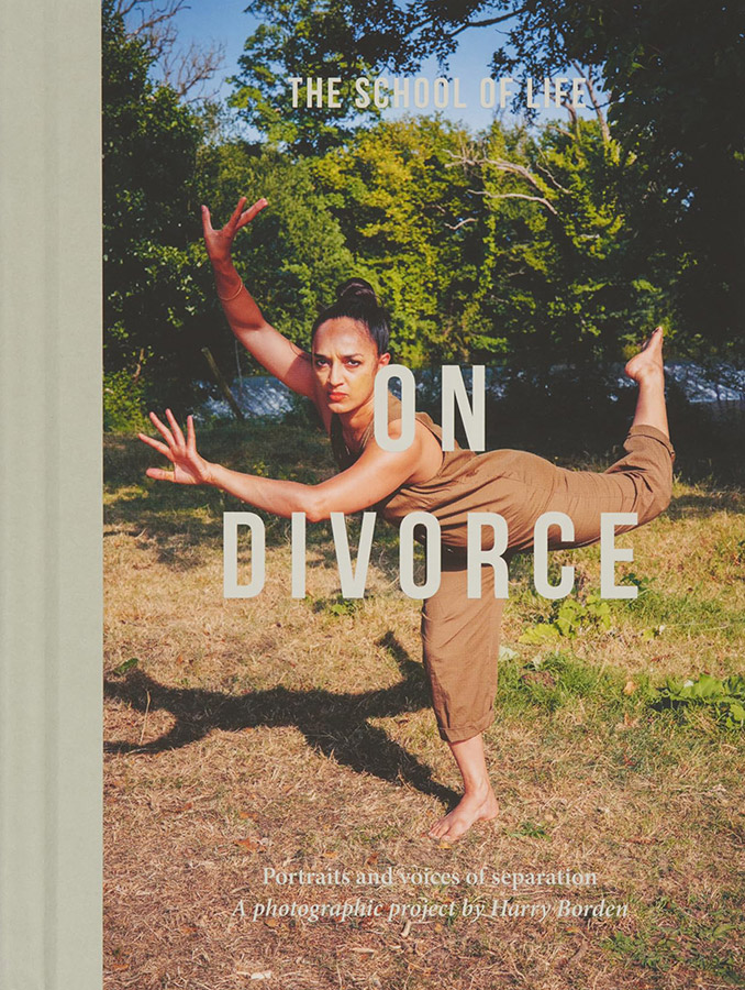 On Divorce: Portraits and voices of separation, a photographic project by Harry Borden book cover
