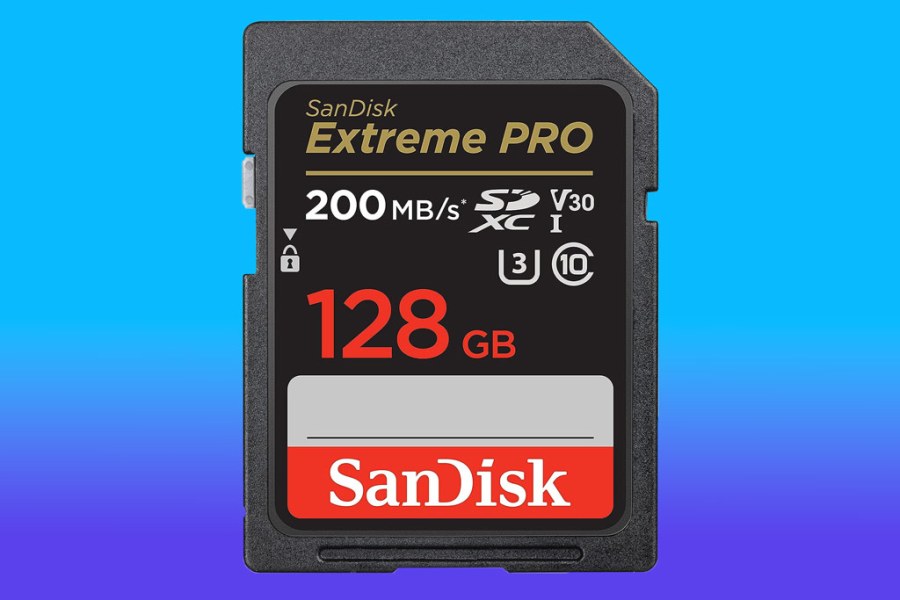 SanDisk Extreme Pro 200MB/s SD card on offer