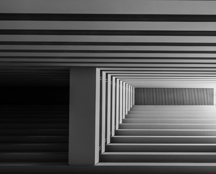 rectangular architecture lines abstract