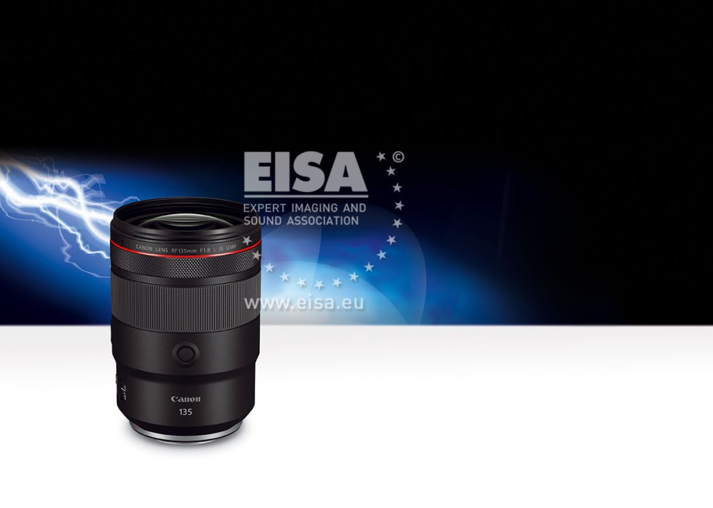 EISA TELEPHOTO LENS 2023-2024 Canon RF 135mm F1.8L IS USM