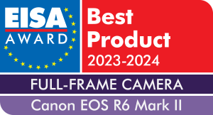 EISA FULL-FRAME CAMERA 2023-2024 Canon EOS R6 Mark II