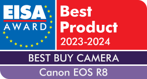 EISA BEST BUY CAMERA 2023-2024 Canon EOS R8