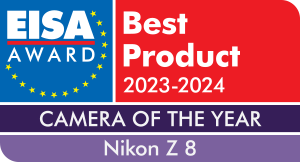 EISA CAMERA OF THE YEAR 2023-2024 Nikon Z 8