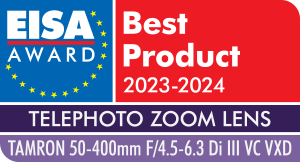 EISA TELEPHOTO ZOOM LENS 2023-2024 TAMRON 50-400mm F/4.5-6.3 Di III VC VXD