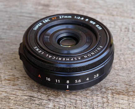 Fujifilm XF 27mm F2.8 R WR lens