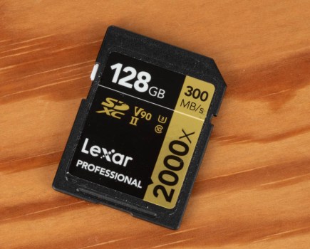 Lexar Professional 128GB 2000x SDXC UHS-II SD card