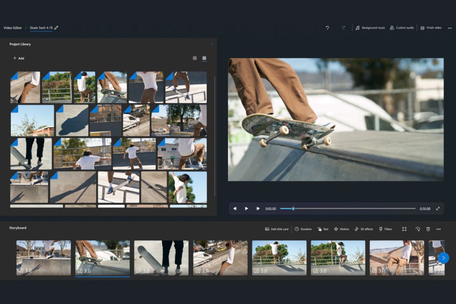 Clipchamp video editor for Windows 11