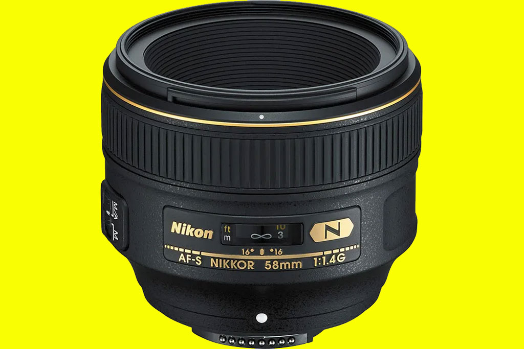 Nikon AF-S Nikkor 58mm f/1.4G best lenses for portrait photography