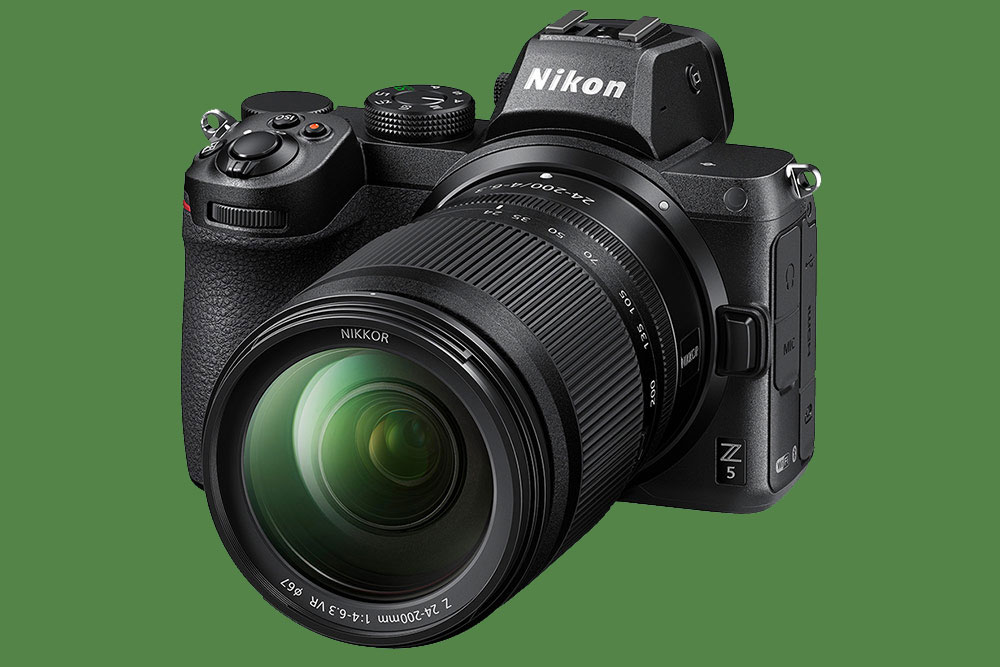 Best travel cameras and holiday cameras: Nikon Z5 with 24-200mm lens