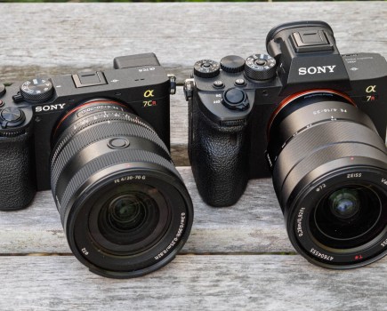 Sony Alpha A7CR with 20-70mm lens compared to Sony Alpha A7R IV with 16-35mm F4 ZA lens