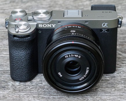 Sony Alpha A7C II with Sony FE 40mm F2.5 G lens