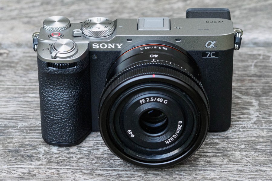 Sony Alpha A7C II with Sony FE 40mm F2.5 G lens