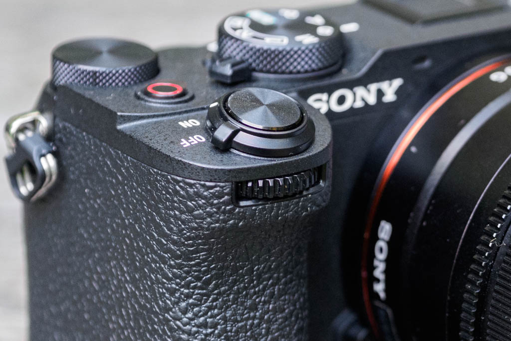 Sony Alpha A7CR front control dial