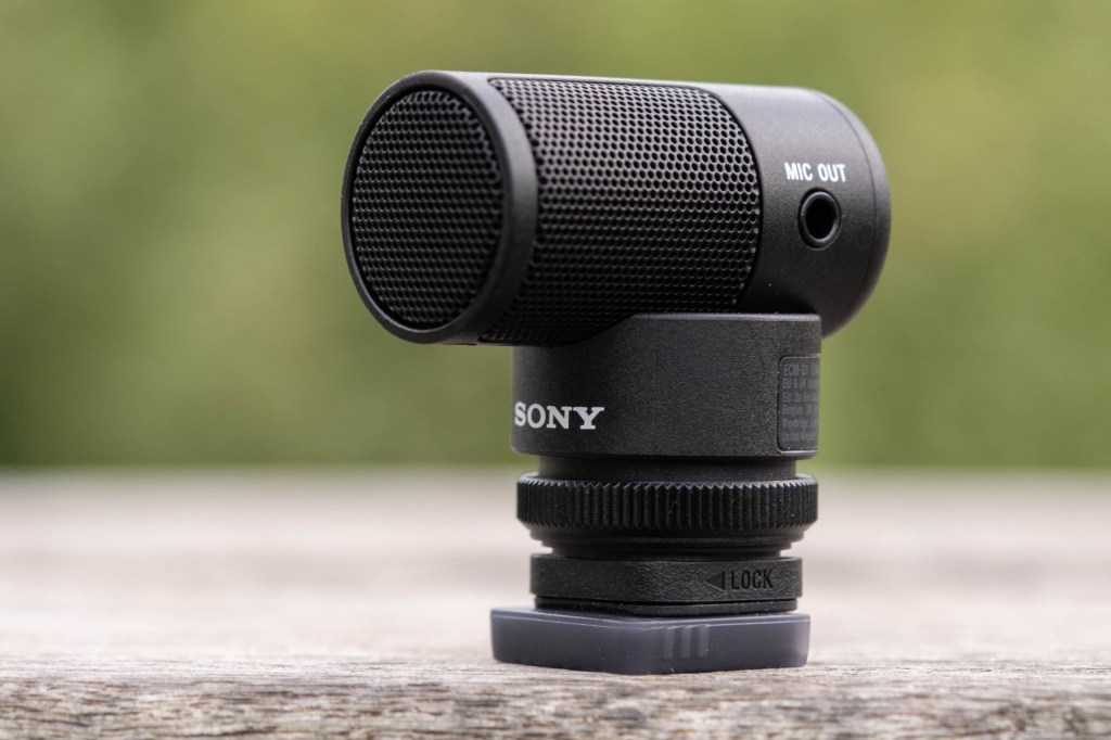 Sony ECM-G1 Compact Shotgun microphone black friday savings on vlogging cameras and accessories