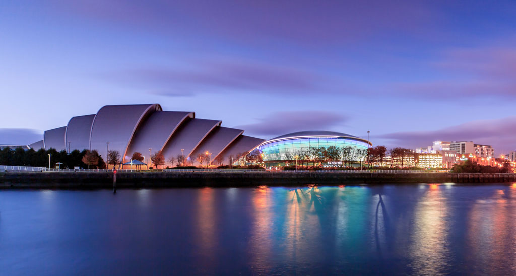 The Armadillo and SSE Hydro Glasgow reimagined by AI