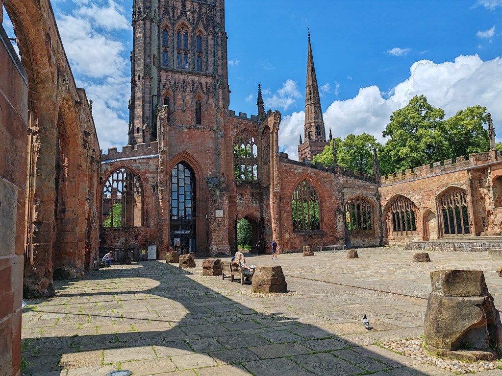 Sample image taken by Honor 90 camera phone, featuring the ruins of a cathedral