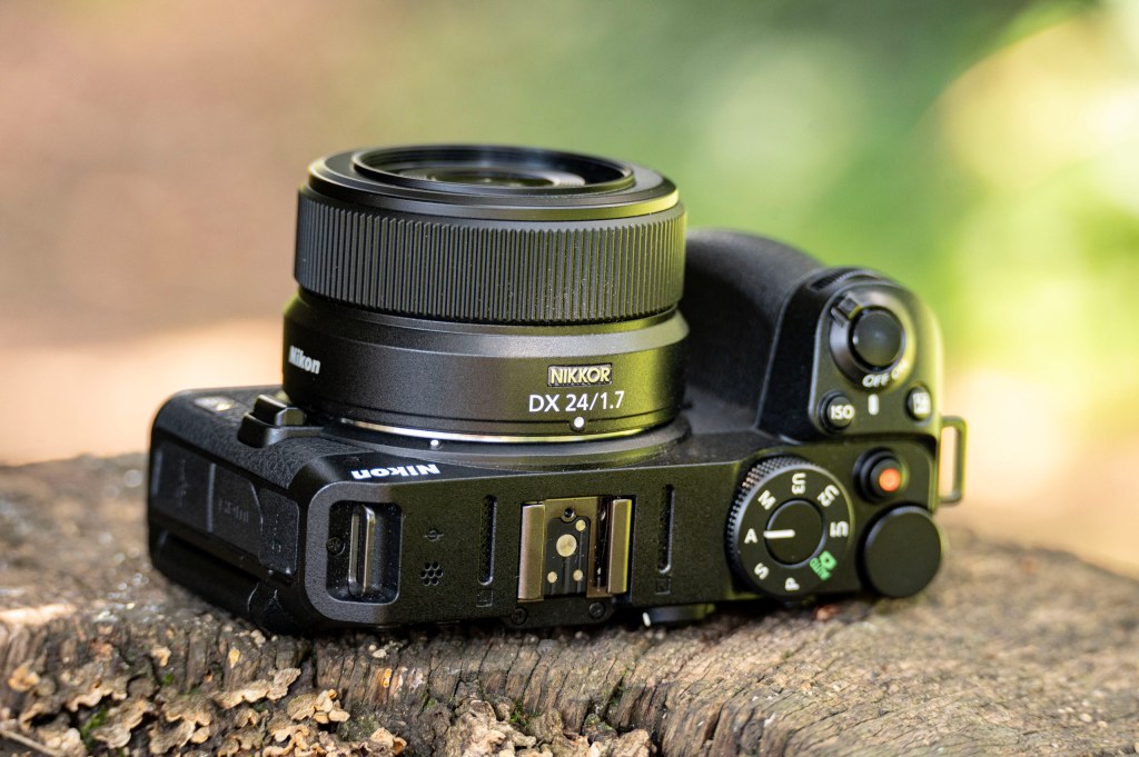 Nikon Nikkor 24mm f/1.7 lens on Nikon Z30 camera