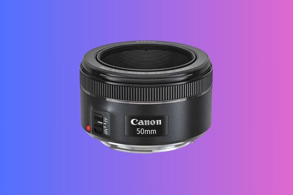  Canon EF 50mm f/1.8 STM Lens International Version (No  warranty) : Electronics