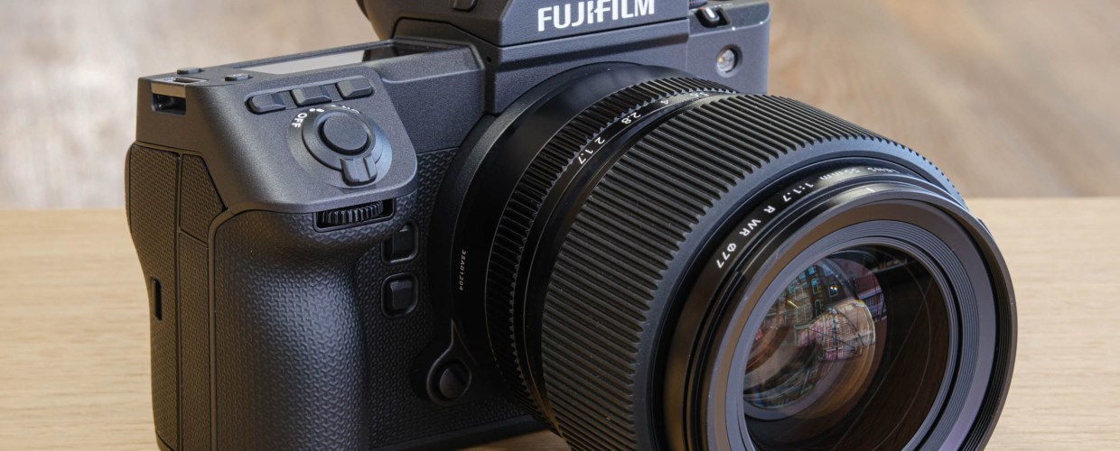 Fujifilm GFX100 II with GF 55mm F1.7 R WR lens