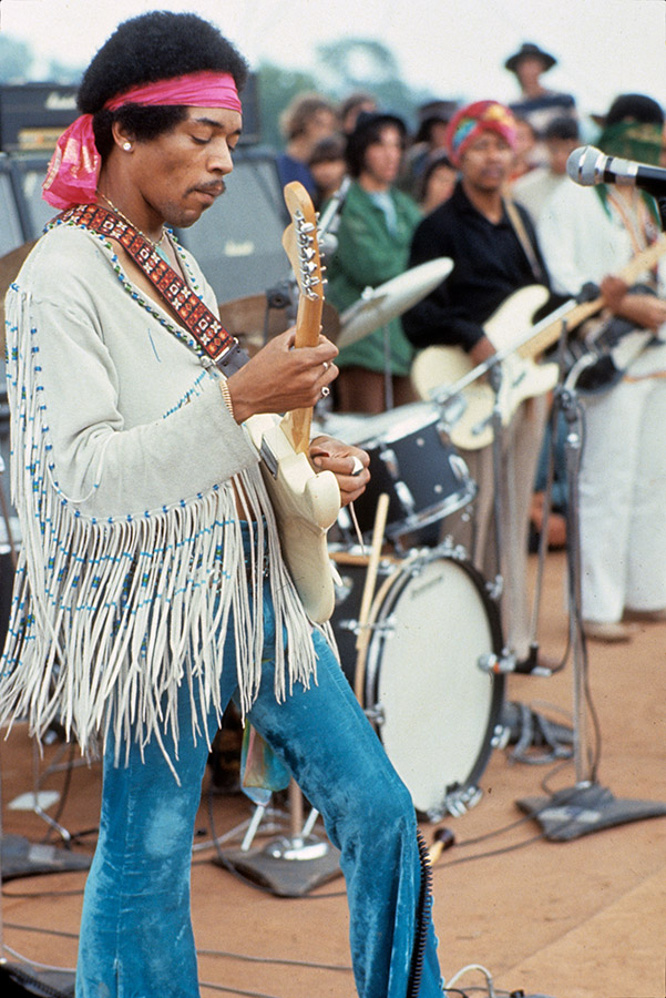 Henry Diltz. Jimi Hendrix, Woodstock. Abbey Road Studios Music Photography Awards: Icon Award