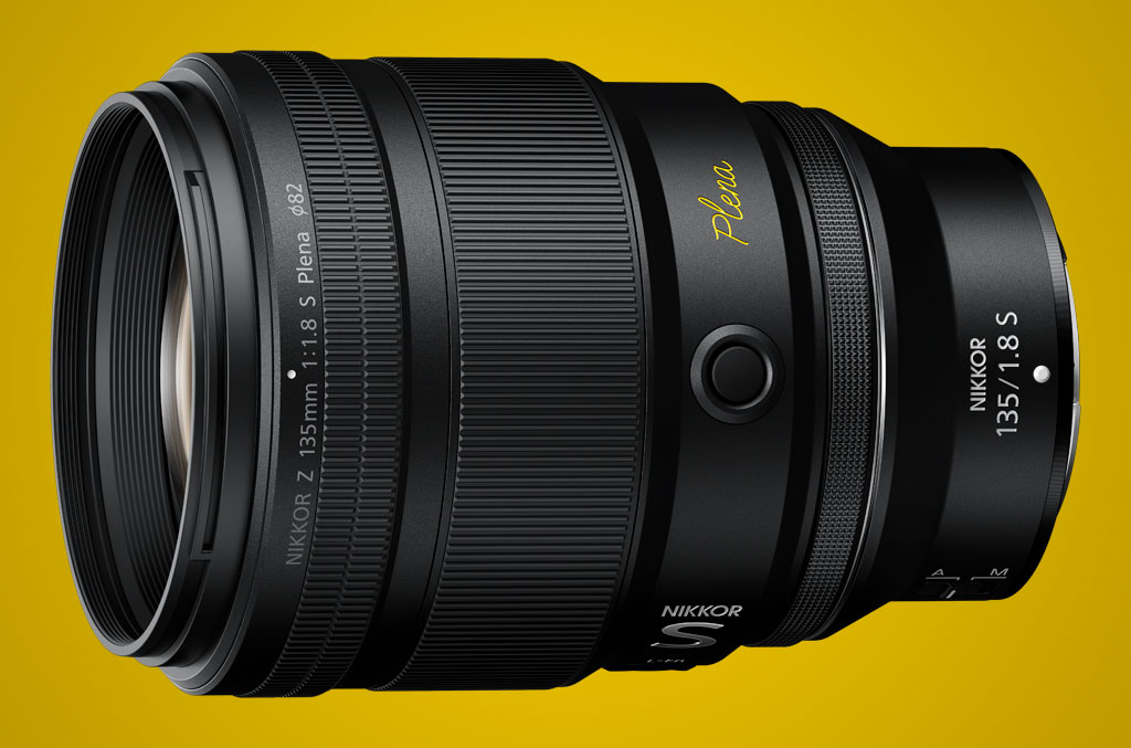 Nikon Z 135mm F1.8 S Plena lens