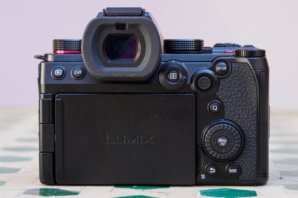 Panasonic Lumix G9II back view