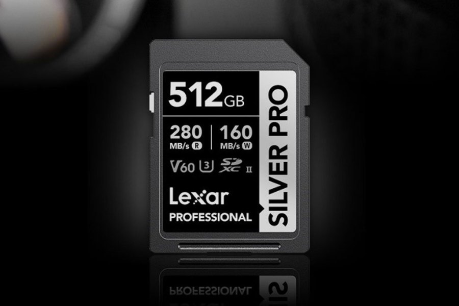 Lexar Professional Silver Pro SD card