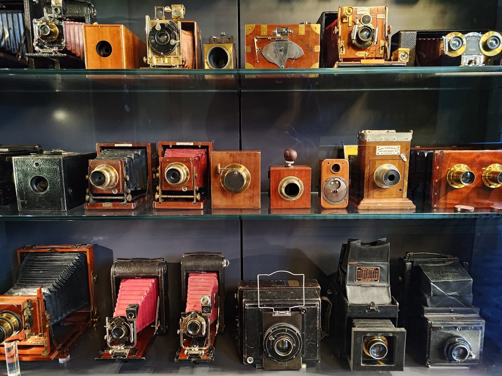 Old cameras.
