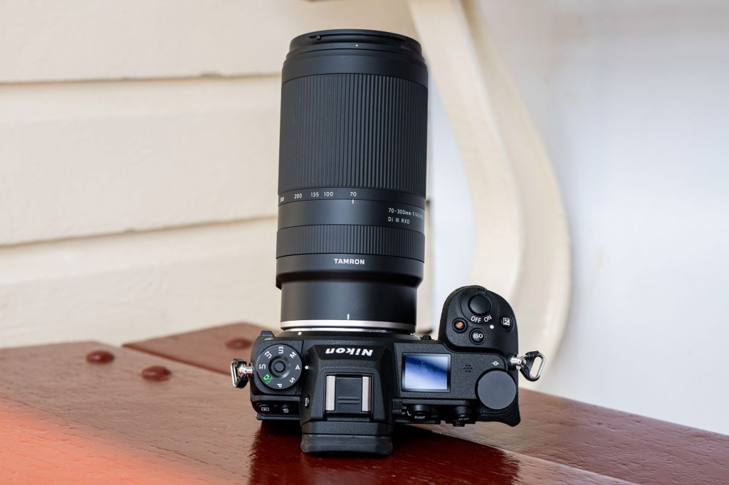 Tamron 70-300mm f4.5-6.3 Di III RXD lens for Nikon Z-mount