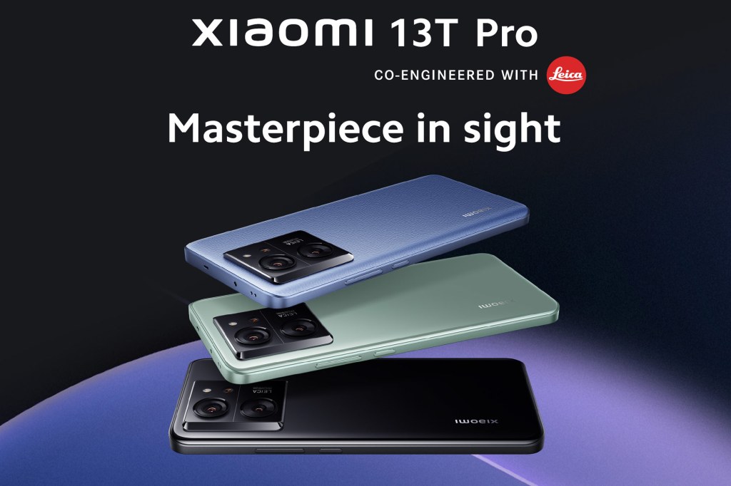 Xiaomi 13T Pro colours. Image: Xiaomi