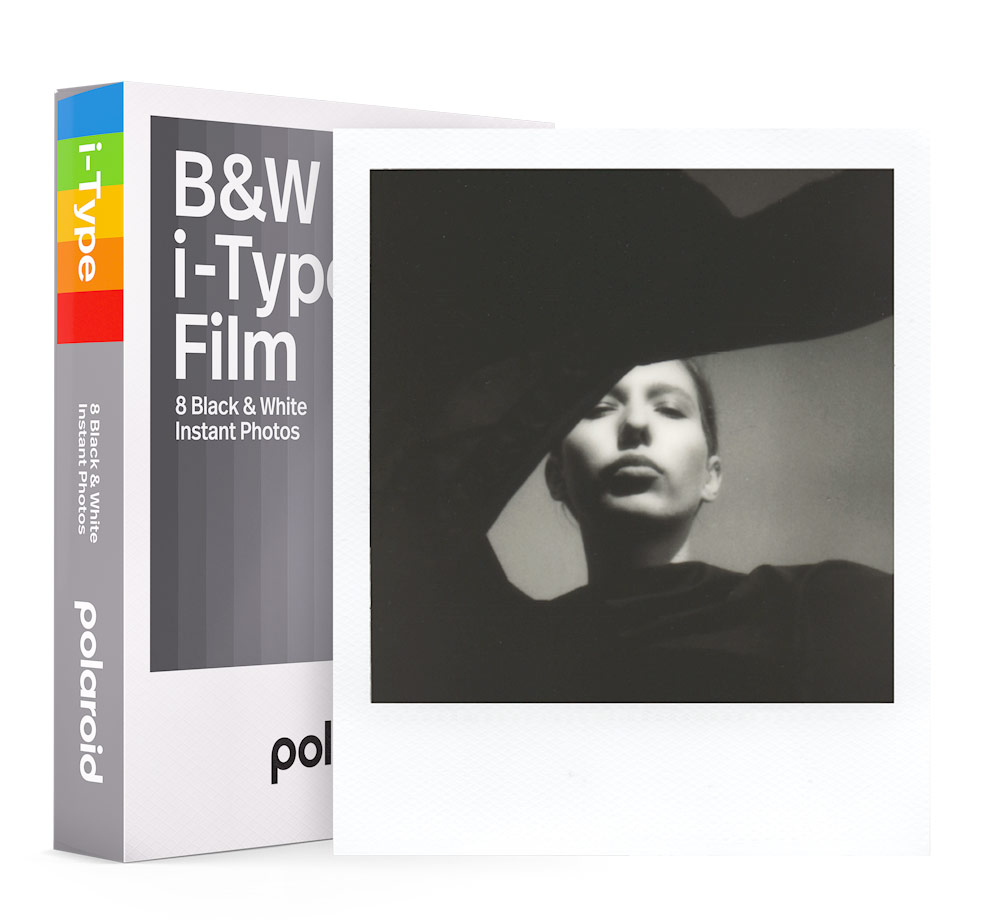 The Polaroid i2 advertorial, i-Type black and white film