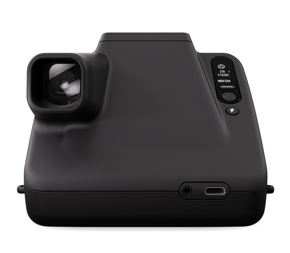 The Polaroid i2 advertorial, back display and viewfinder
