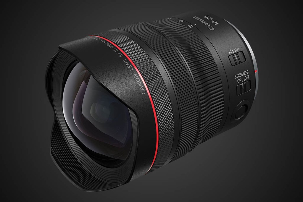 Canon's New RF 10-20mm f/4 L IS STM is the Widest AF Zoom Lens of Its Kind