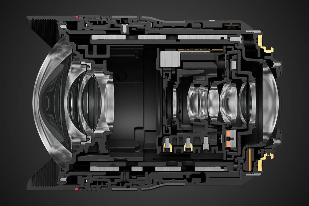 Canon RF 10-20mm F4L IS STM internal construction